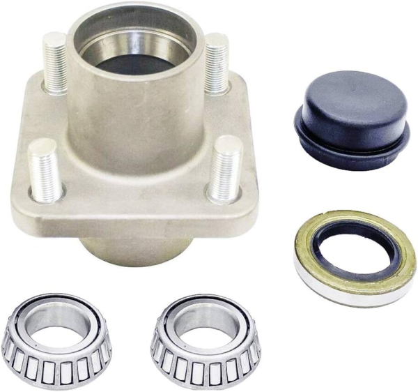 Front hub with bearing races. 
E-Z-GO G&E 1976-2001 19932-G1