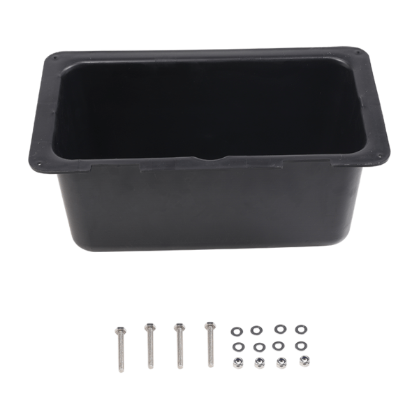 Semi-plastic seat storage 
box/small